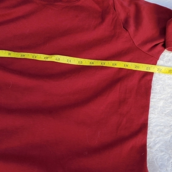 J. Jill Brick/ Berry Plus Size ‎ 3/4 sleeve tee 1X - Picture 6 of 10